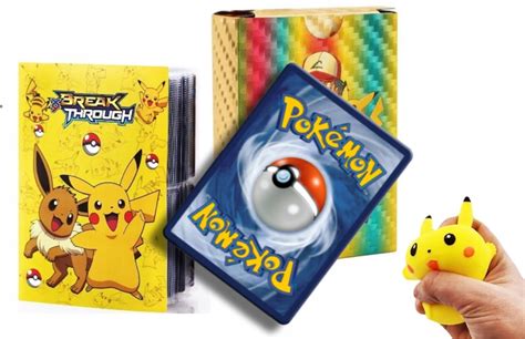 Oryginalna Karta Pokemon Zestaw Album T Czowe Karty Szt Gniotek