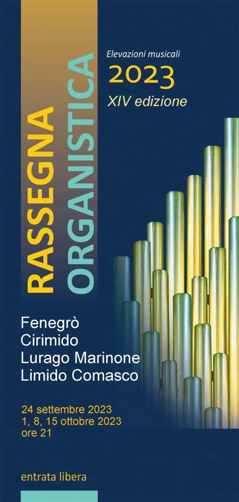 Rassegna Organistica Intercomunale Organi Organisti