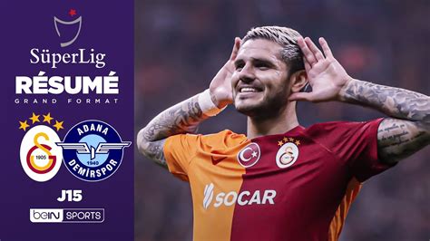 Résumé ICARDI et BOEY buteurs Galatasaray BALAYE l Adana Demirspor