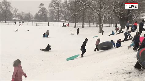 Baltimore residents seize long-awaited snow day: 'It may never happen ...