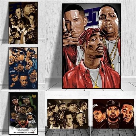 West Coast Rappers Poster