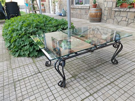 Маса от ковано желязо гр. Пловдив Тракия • OLX.bg
