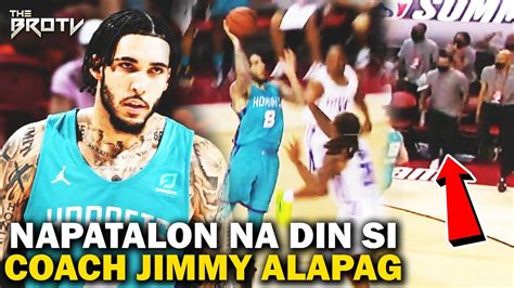 Liangelo Ball Kalaban Ang Team Ni Kap Jimmy Alapag Pts Rbs