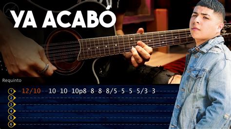 Ya Acab Marca Mp Guitarra Tutorial Requinto Acordes Christianvib