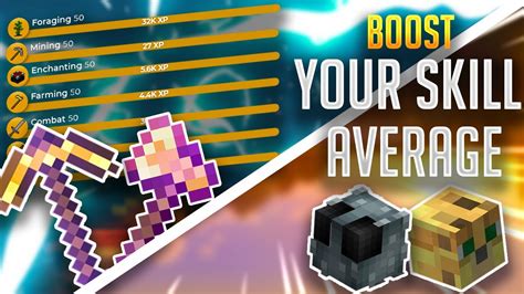 FASTEST AND EASIEST WAY To INCREASE Skill Average Hypixel Skyblock