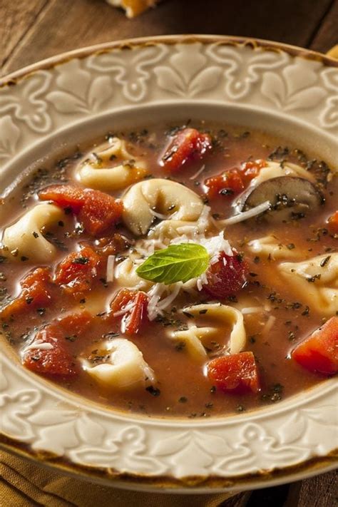 Weight Watchers Spinach Tortellini Soup Nesting Lane