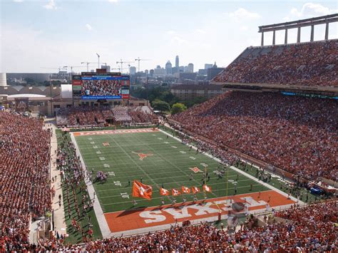 University Of Texas Austin Football Stadium Seating Chart Elcho Table