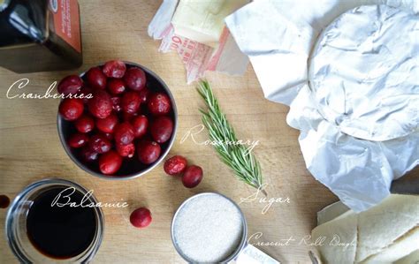 Baked Brie With Balsamic Rosemary Cranberry Sauce Sarcastic Cooking