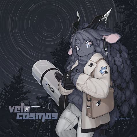 Tyson Tan 钛山 On Twitter Vela Cosmos Is An Avatar Character I Designed For Whitelilydragon