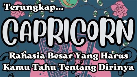 Capricorn Rahasia Besar Yang Harus Kamu Tahu Tentang Dirinya Saat Ini