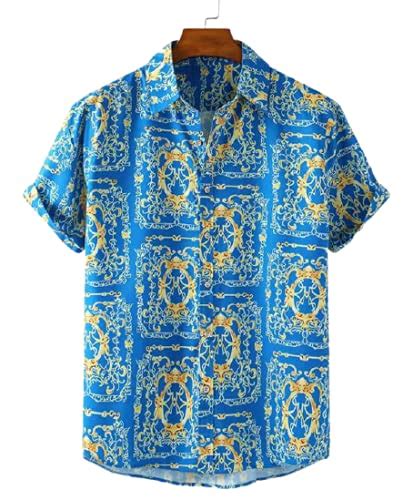 Buy Jivika Trendz Mens Rayon Cotton Digital Printed Stitched Half