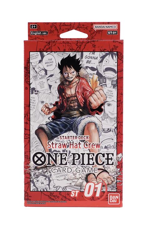 One Piece TCG Straw Hat Crew Starter Deck DA Card World