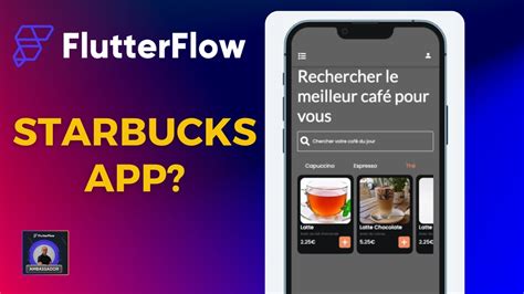 Créer l interface d une app mobile de boutique de café avec FlutterFlow