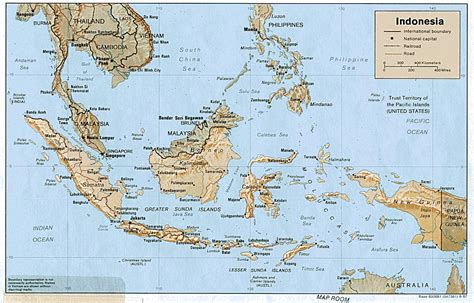 Map of Southeast Asia