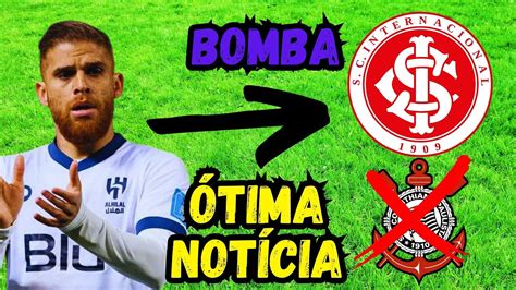 BOMBA CORINTHIANS DESISTE DE CUELLAR INTER DE VOLTA AO PÁREO