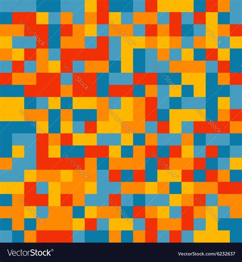 colorful pixelated pattern royalty  vector image