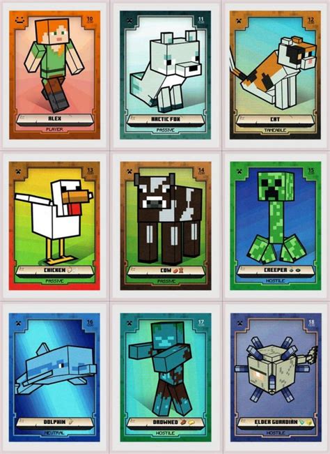 Minecraft Trading Cards Panini Elsaber