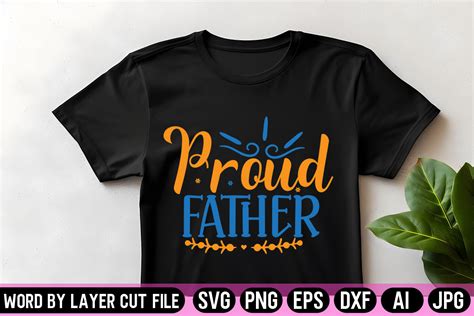 Proud Father Svg Design Graphic By Fancy Svg · Creative Fabrica