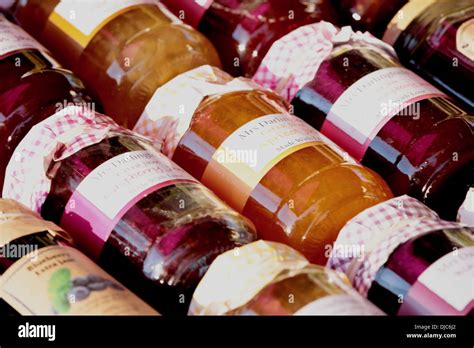 Jam Jars Display Market Hi Res Stock Photography And Images Alamy