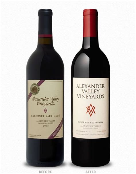 Alexander Valley Vineyards Wine Design Cf Napa Brand Design Wine