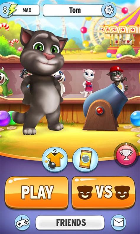 Talking Tom Bubble Shooter for Android - Download