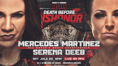 Roh Death Before Dishonor 2022 Full Card Preview Predications