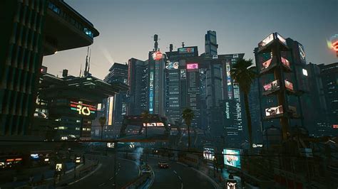 Hd Wallpaper Cyberpunk Cyber City Wallpaper Flare