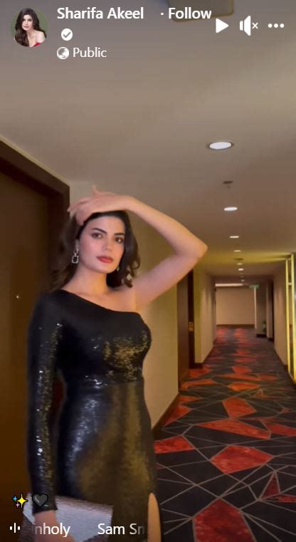 Sharifa Akeel Drops Super Hot Looking Reel