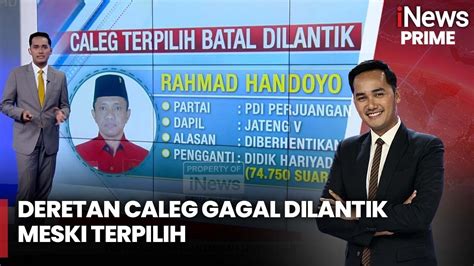 Tak Hanya Tia Rahmania Sejumlah Caleg Juga Gagal Dilantik Meski