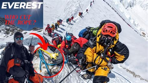 Everest Climbers In Danger Nirmal Purjas Rope Controversy Claims Of