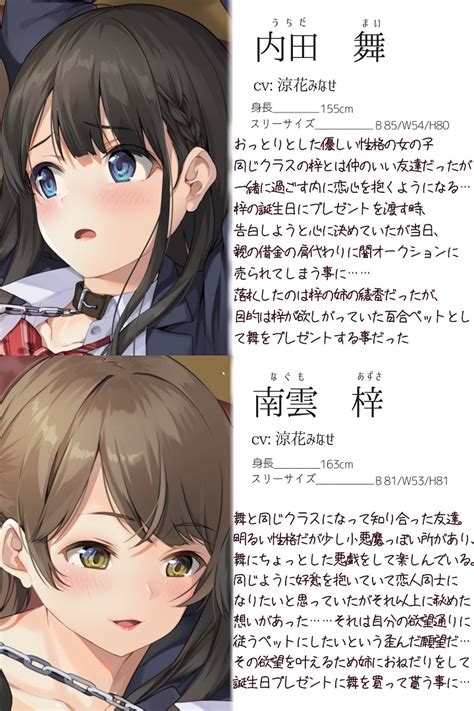 【20off】【主従百合】拘束調教された私は同級生の百合ペット【ku100】《4時間重複なし主観ボイス有り無し選択可》 ユビノタクト