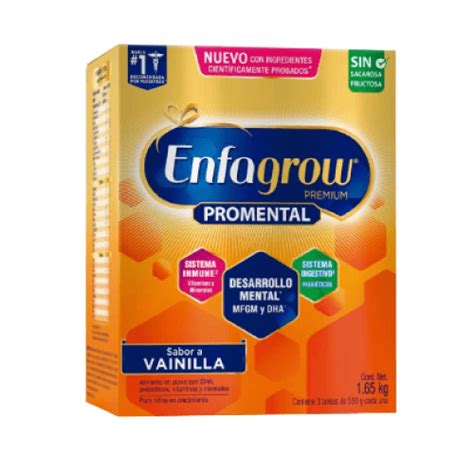 Enfagrow Promental F Rmula De Continuaci N Etapa Sabor Vainilla Caja