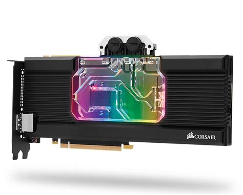 Corsair Hydro X Series Xg7 Rgb Gpu Water Block Rtx 2080ti