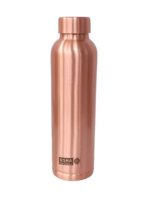 Buy USHA SHRIRAM Copper Toned Leak Proof Copper Water Bottle 1 Ltr