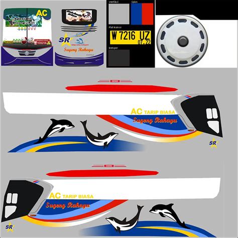 livery bussid sugeng rahayu jb xhd  jernih