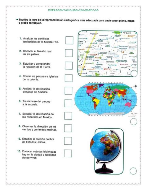 Actividad online de Espacio geográfico para 7 Puedes hacer los