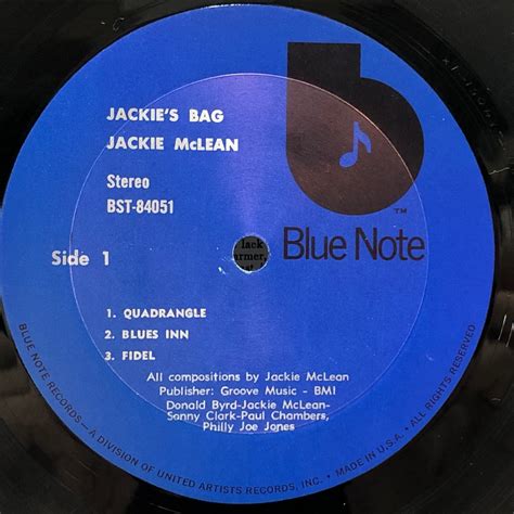 代購代標第一品牌樂淘letaoUS盤 LPJACKIE McLEAN JACKIE S BAG ジャッキーズバッグ