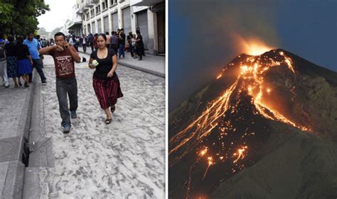 Guatemalas Fuego Volcano Eruption Leaves At Least 25 Dead And Nearly