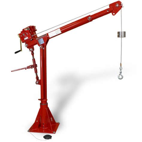 Portable Davit Cranes Portable Cranes Made In Usa Thern®