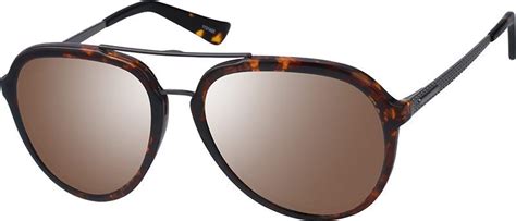 Tortoiseshell Premium Aviator Sunglasses 1131425 Zenni Optical