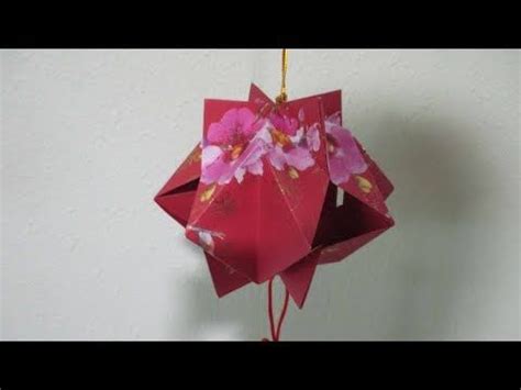 How To Make Simple Unit Hongbao Lantern Cny Tutorial No