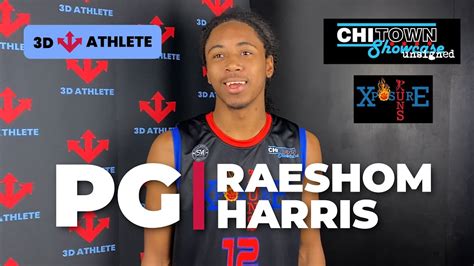 Raeshom Harris 3D Athlete Unsigned Combine 2023 YouTube