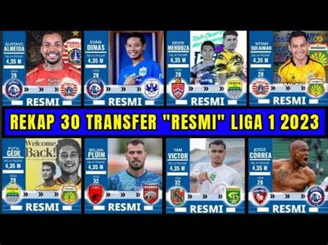 REKAP 35 TRANSFER RESMI LIGA 1 2023 PARUH MUSIM PERSIJA PERSIB