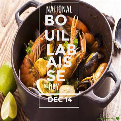 National Bouillabaisse Day 2024 - Gaby Pansie