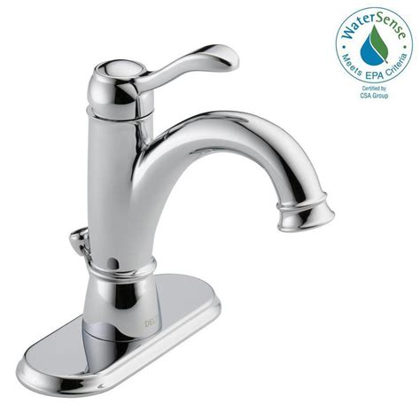 Delta Porter In Centerset Single Handle Bathroom Faucet In Chrome