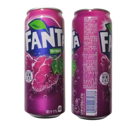 Coca Cola Fanta Grape 500ml X 24 Cans