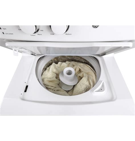 GE GUD27ESSMWW GE Unitized Spacemaker 3 8 Cu Ft Capacity Washer