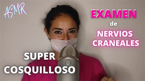 EXAMEN de NERVIOS CRANEALES RÁPIDO y COSQUILLOSO ASMR