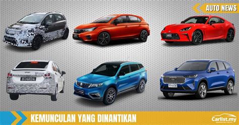 Kereta Yang Bakal Dilancarkan Di Malaysia Pada Separuh Kedua Tahun