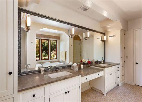 Hope Ranch Spanish Style Custom Home Master Bath Mediterranean